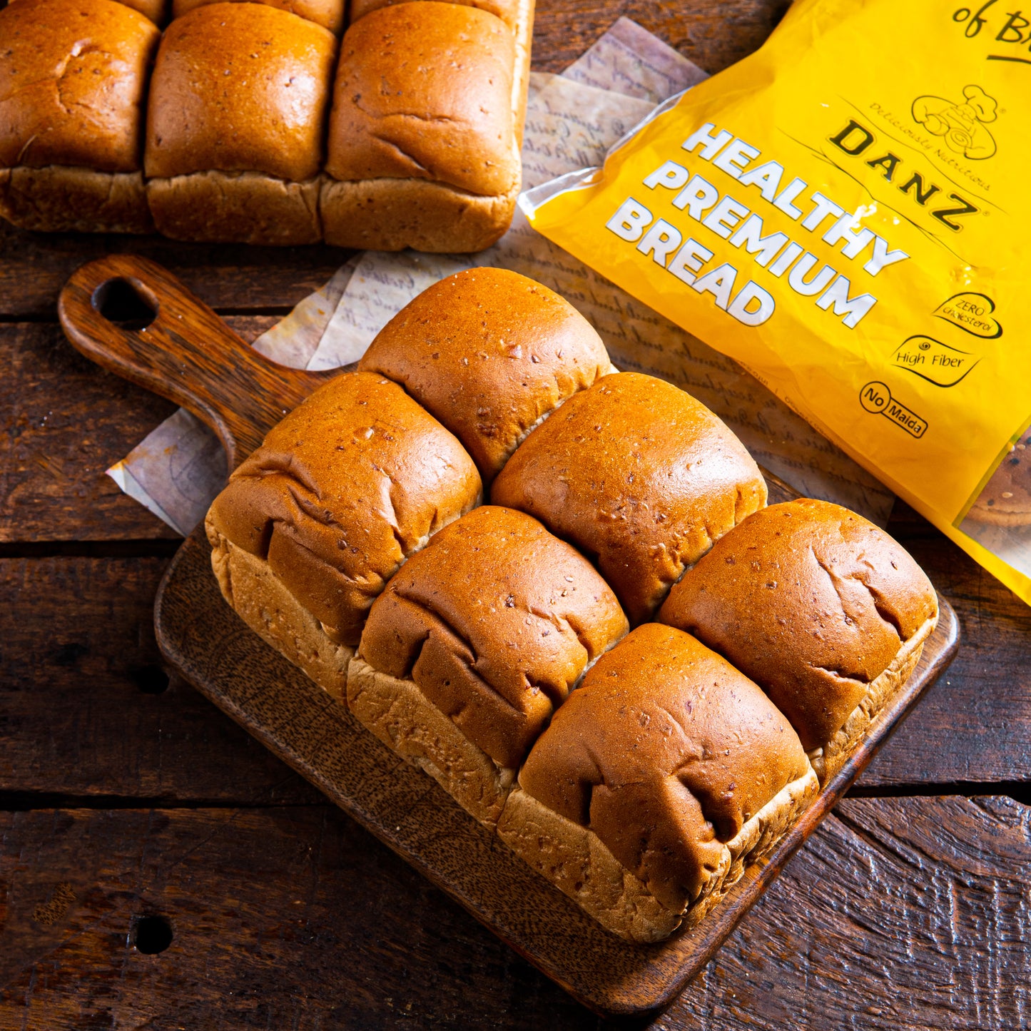 Wholewheat Pao (Pack of 6) (200Gms)