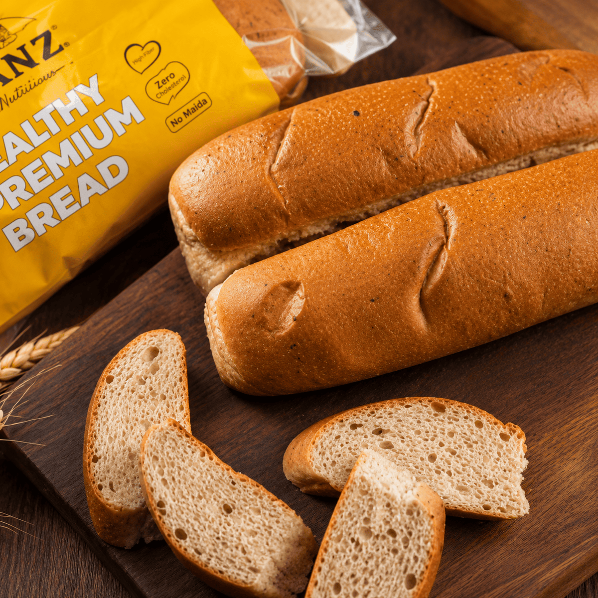 Wholewheat Garlic Bread