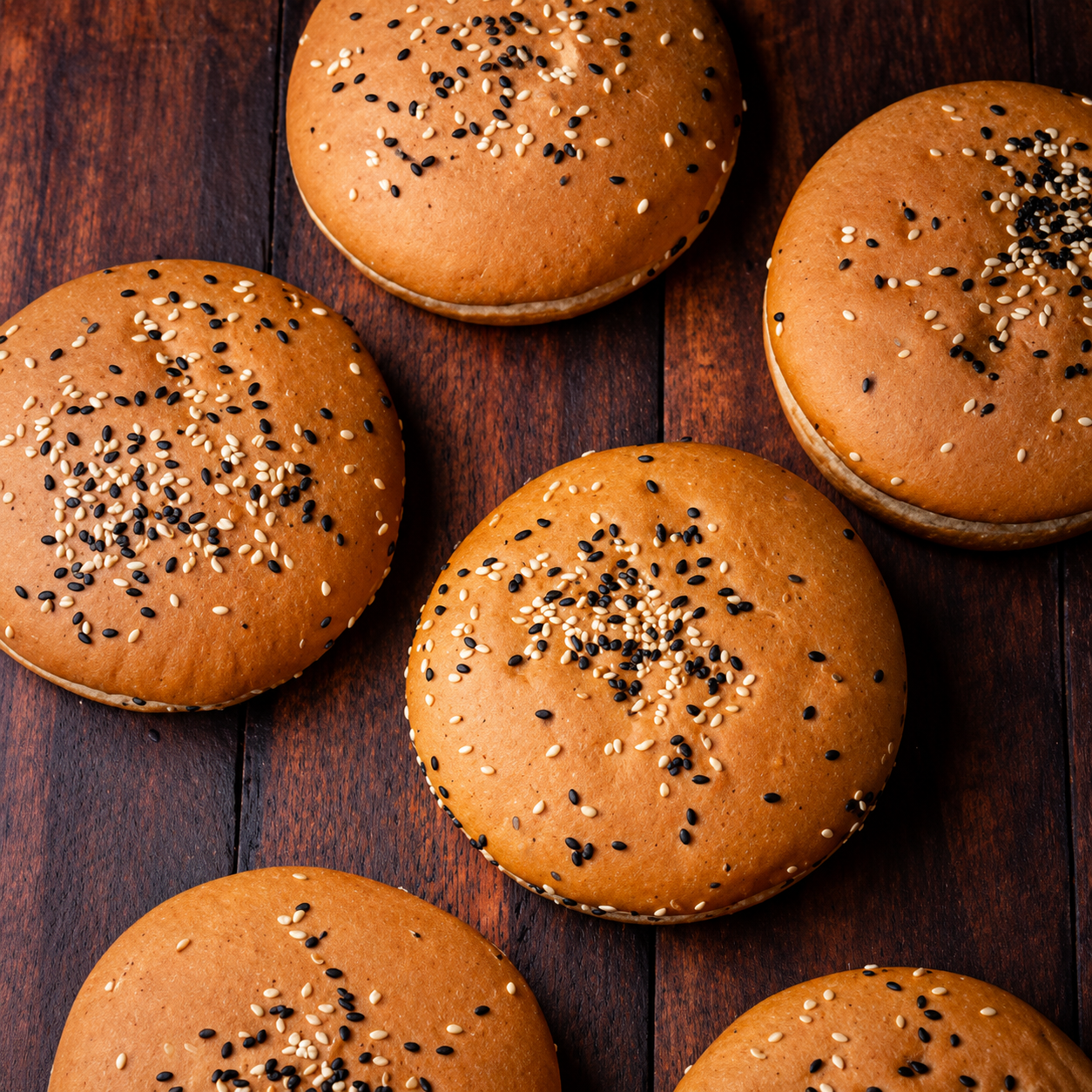 Wholewheat Burger Bun (Pack of 4) (250 Gms)